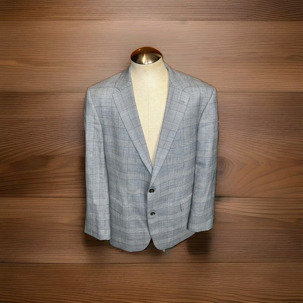 Hugo Boss Mens Two Button Blazer Jacket Size 38R US/ 48R EU
